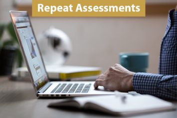 Repeat Assessments Booking Page - The Open College